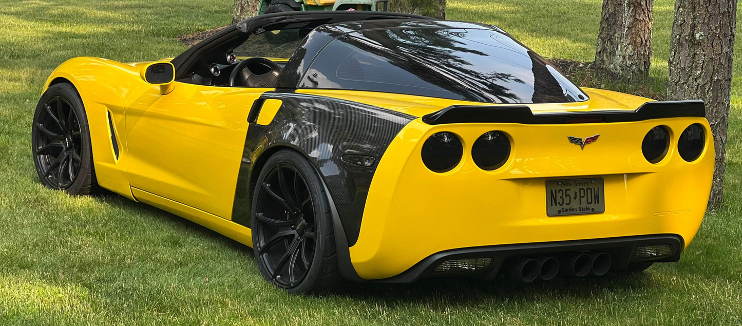 C6 Z06 Rear fenders (Pair)