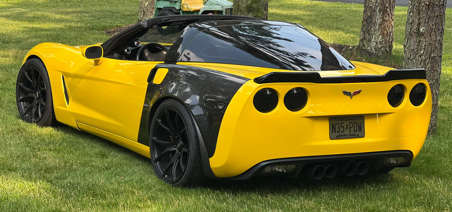 C6 Z06 Rear fenders (Pair)