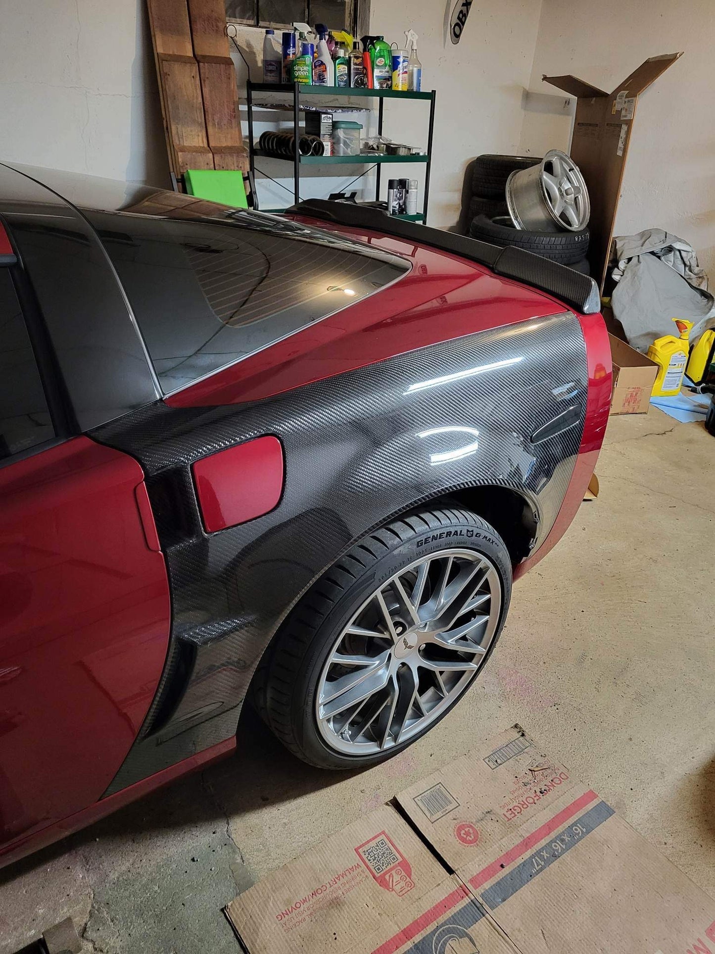 C6 Z06 Rear fenders (Pair)
