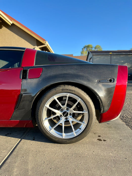 C6 Z06 Rear fenders (Pair)
