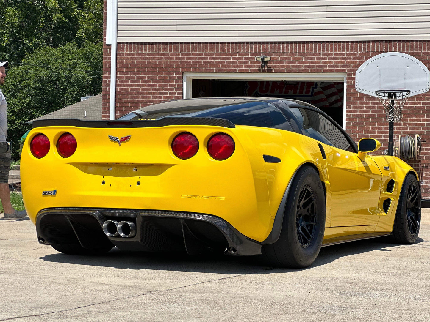 C6 GD Diffuser STRAKES ONLY