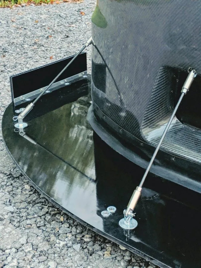 PRO-A Carbon support rods - pair
