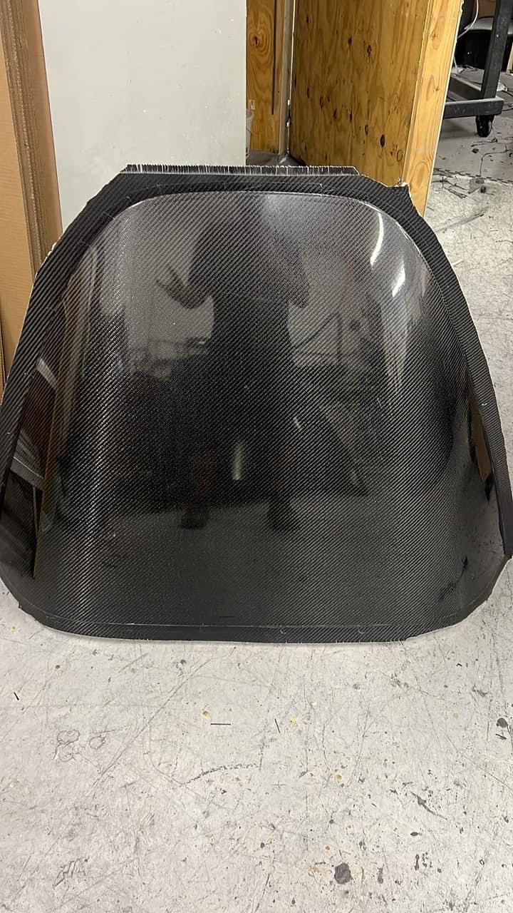 C6 Hatch glass replacement panel