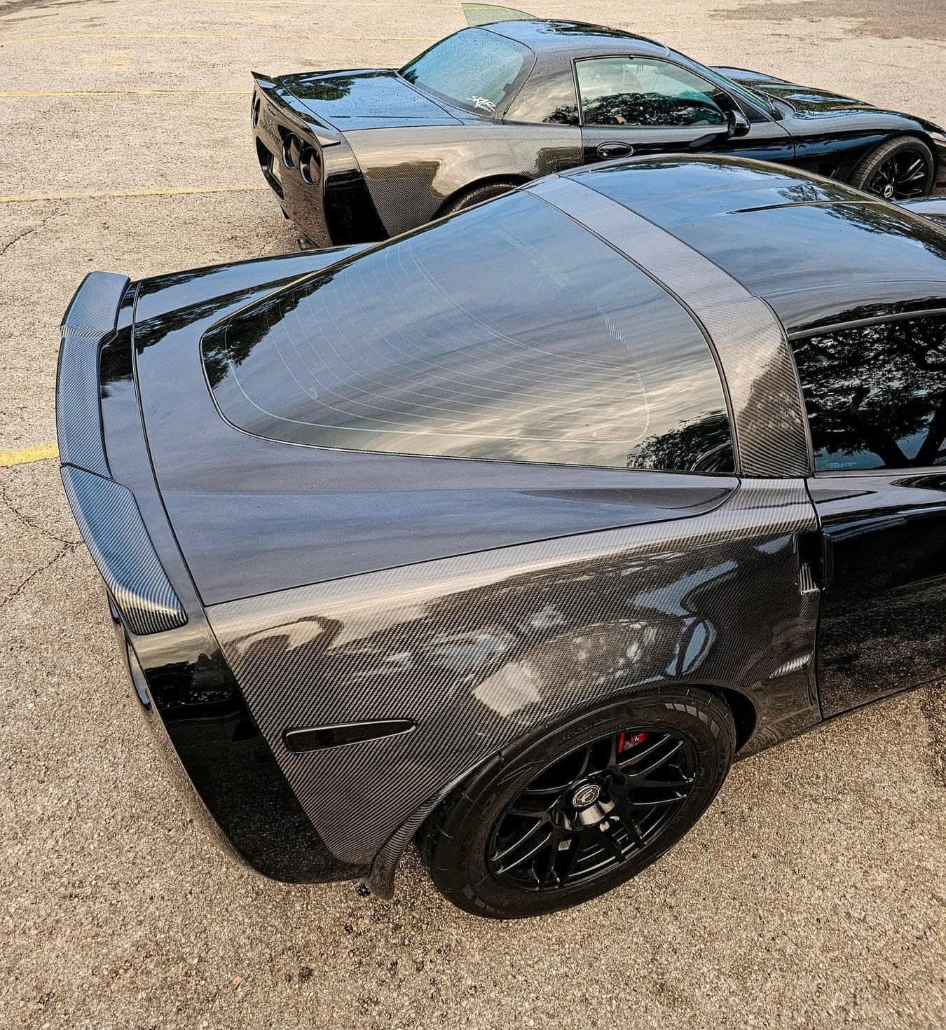 C6 Z06 Rear fenders (Pair)