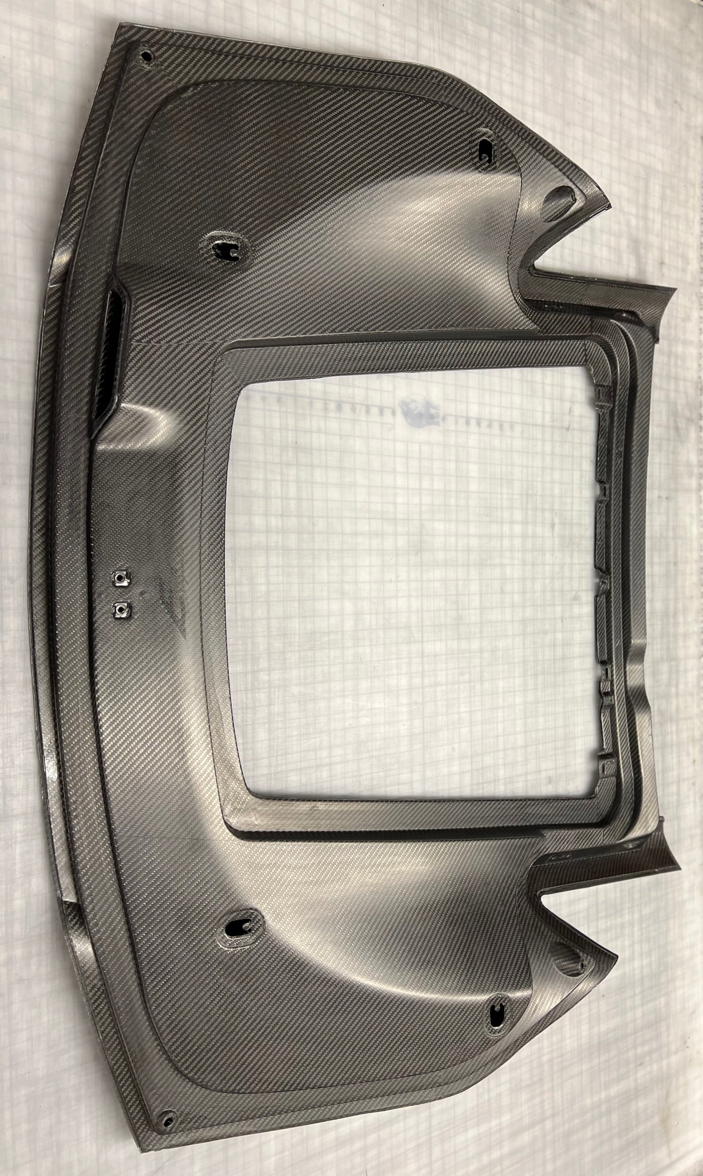 C7 Carbon hatch
