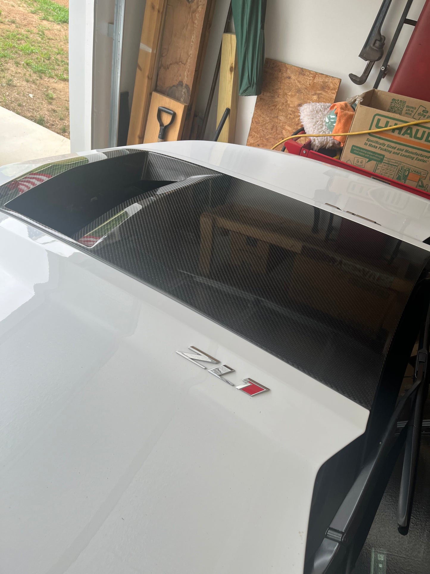 ZL1 Camaro hood insert