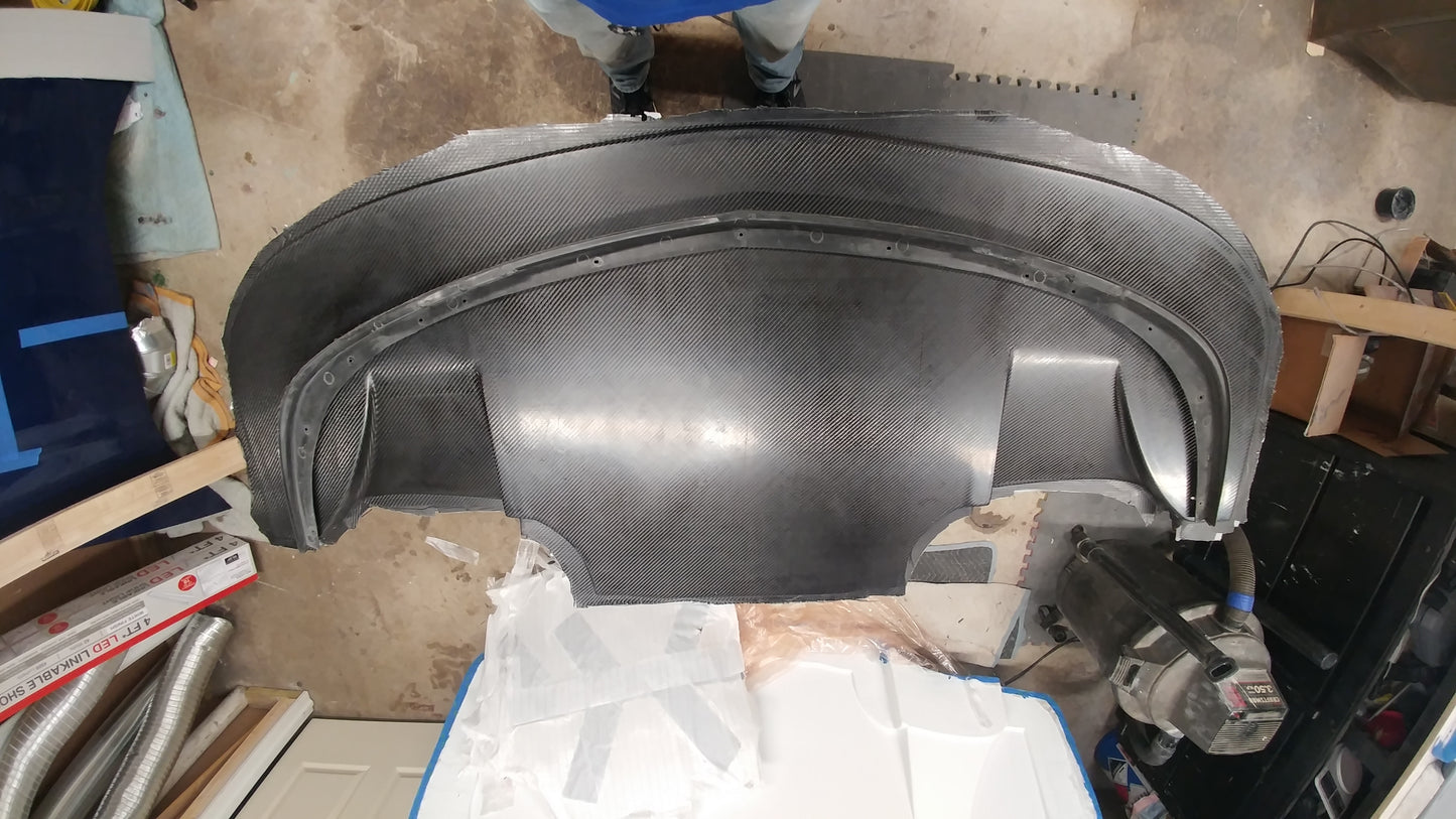 C6 Corvette tunneled splitter