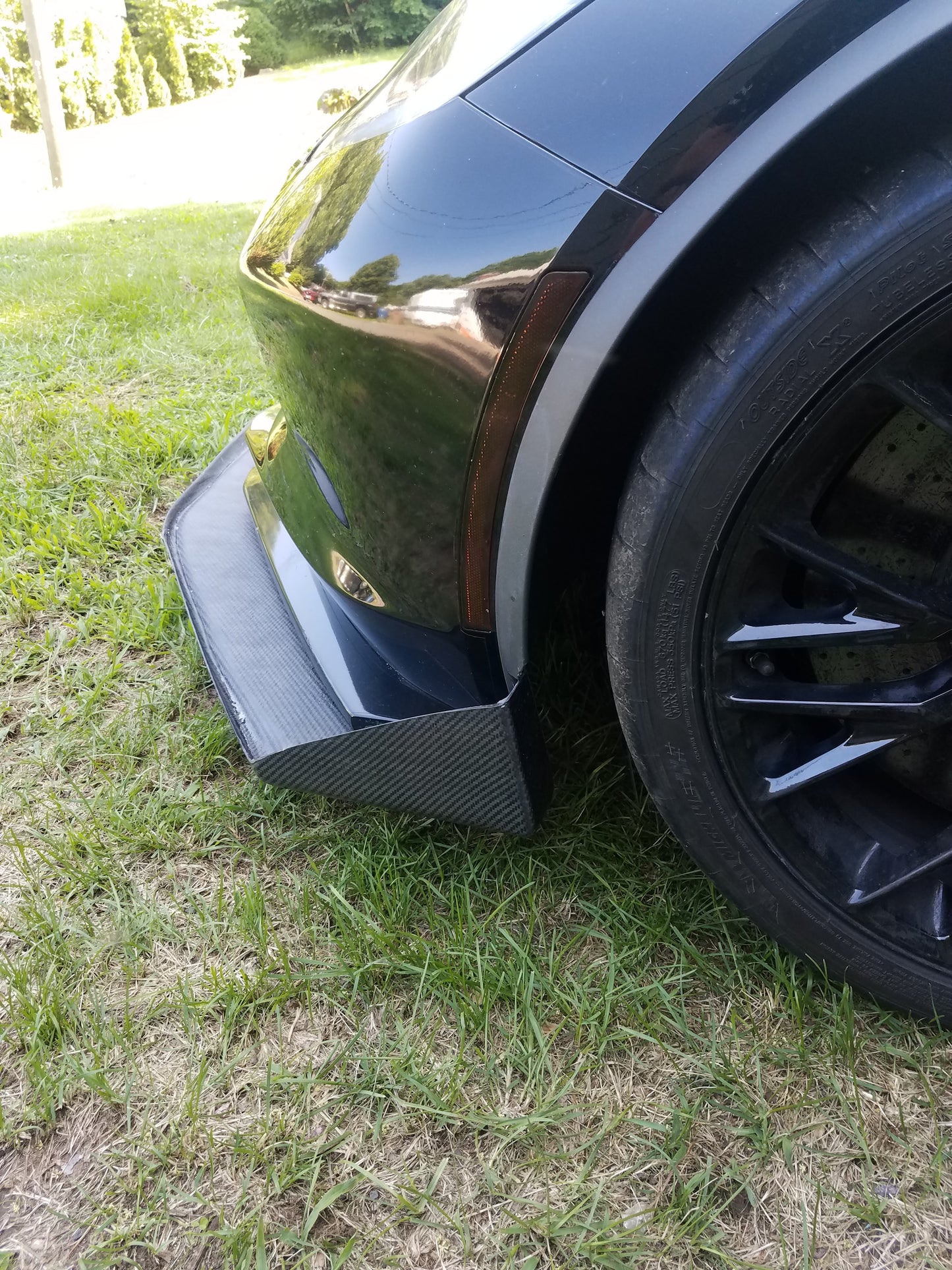 C7 Corvette tunneled splitter
