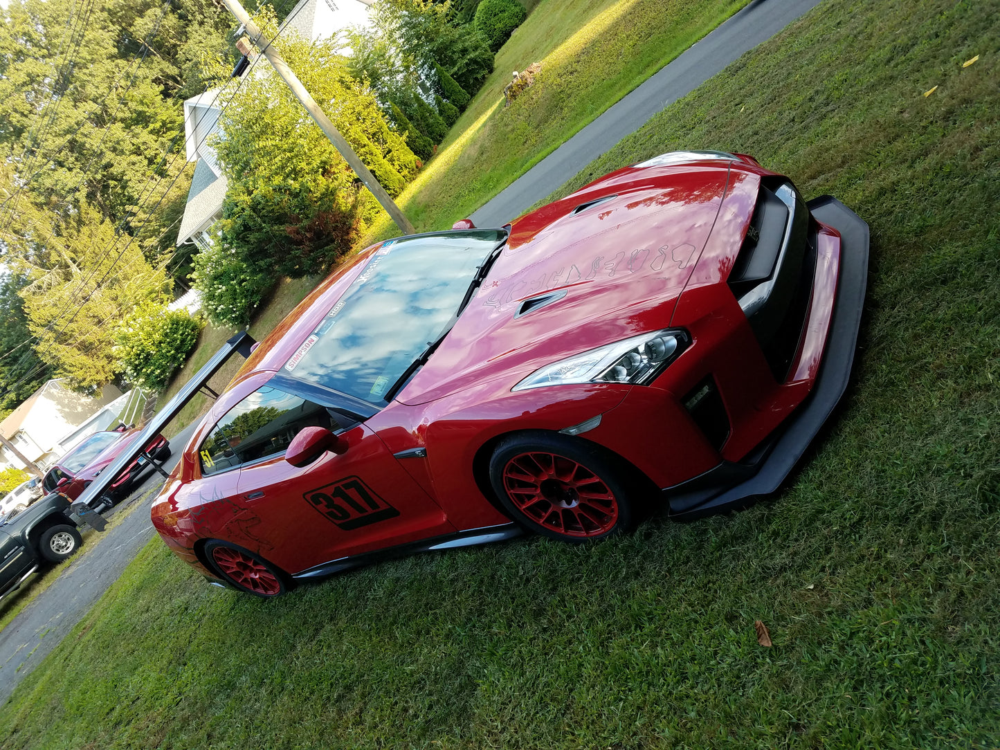 R35 GTR Race splitter