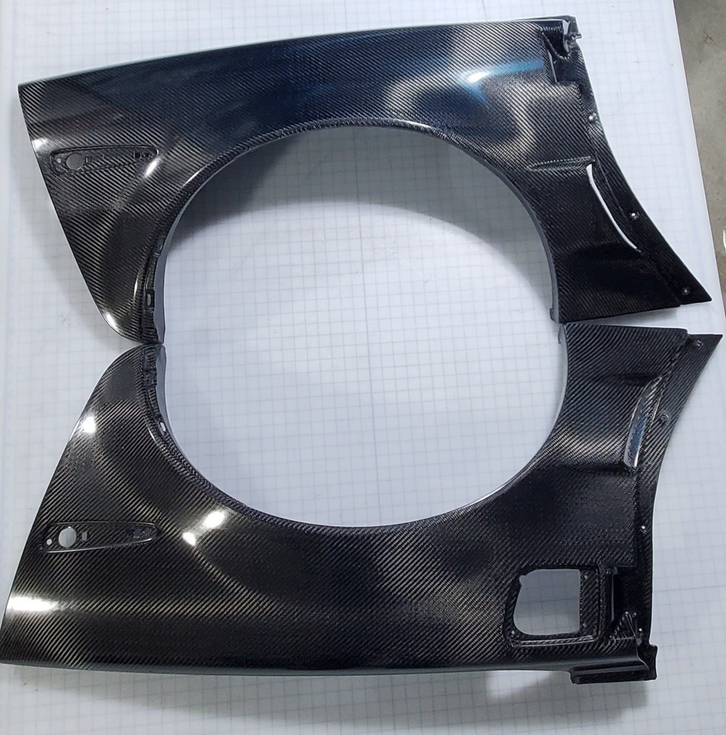 C6 Z06 Rear fenders (Pair)