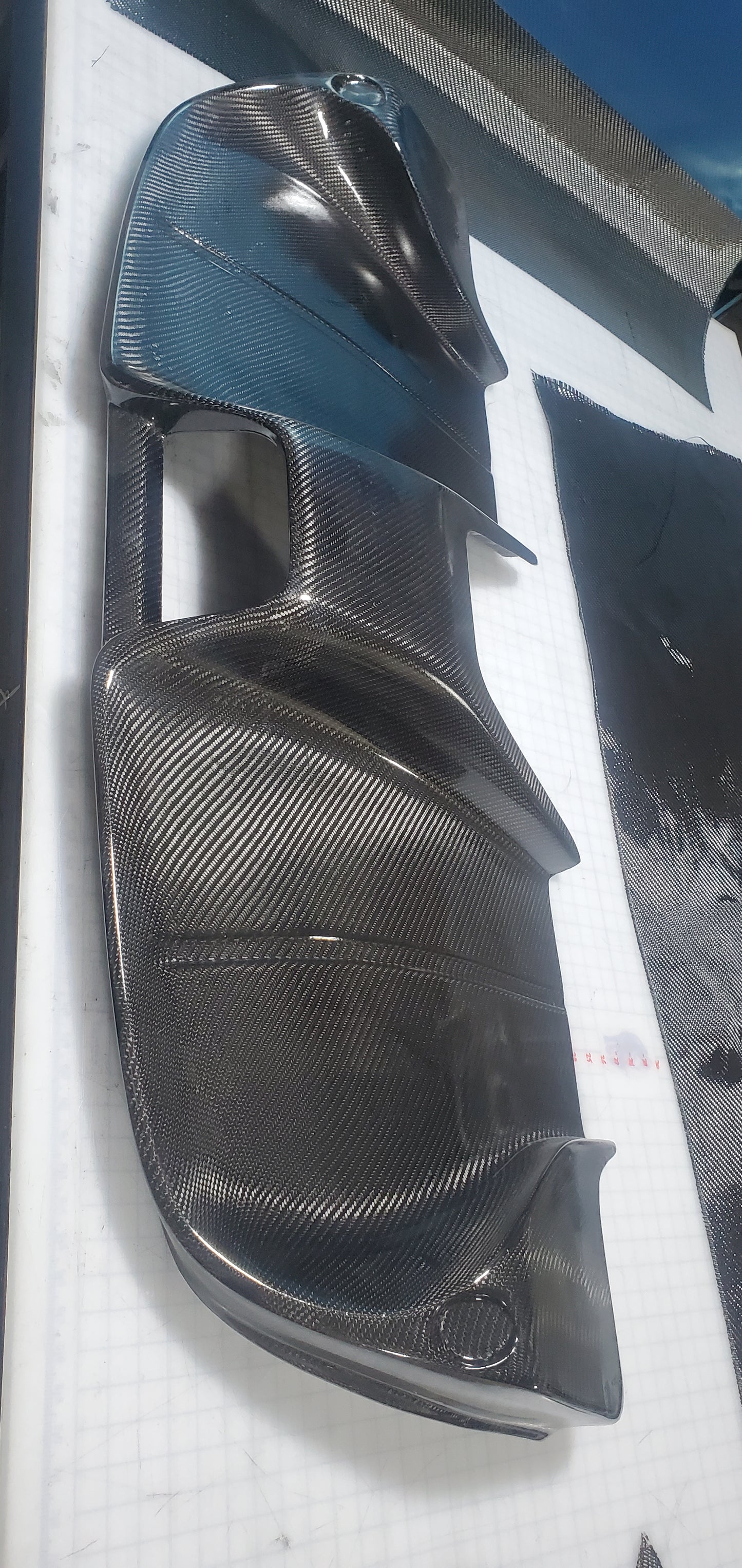 C6 GD Diffuser STRAKES ONLY
