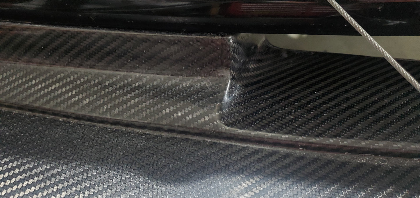 C6 Corvette ZR1 style splitter