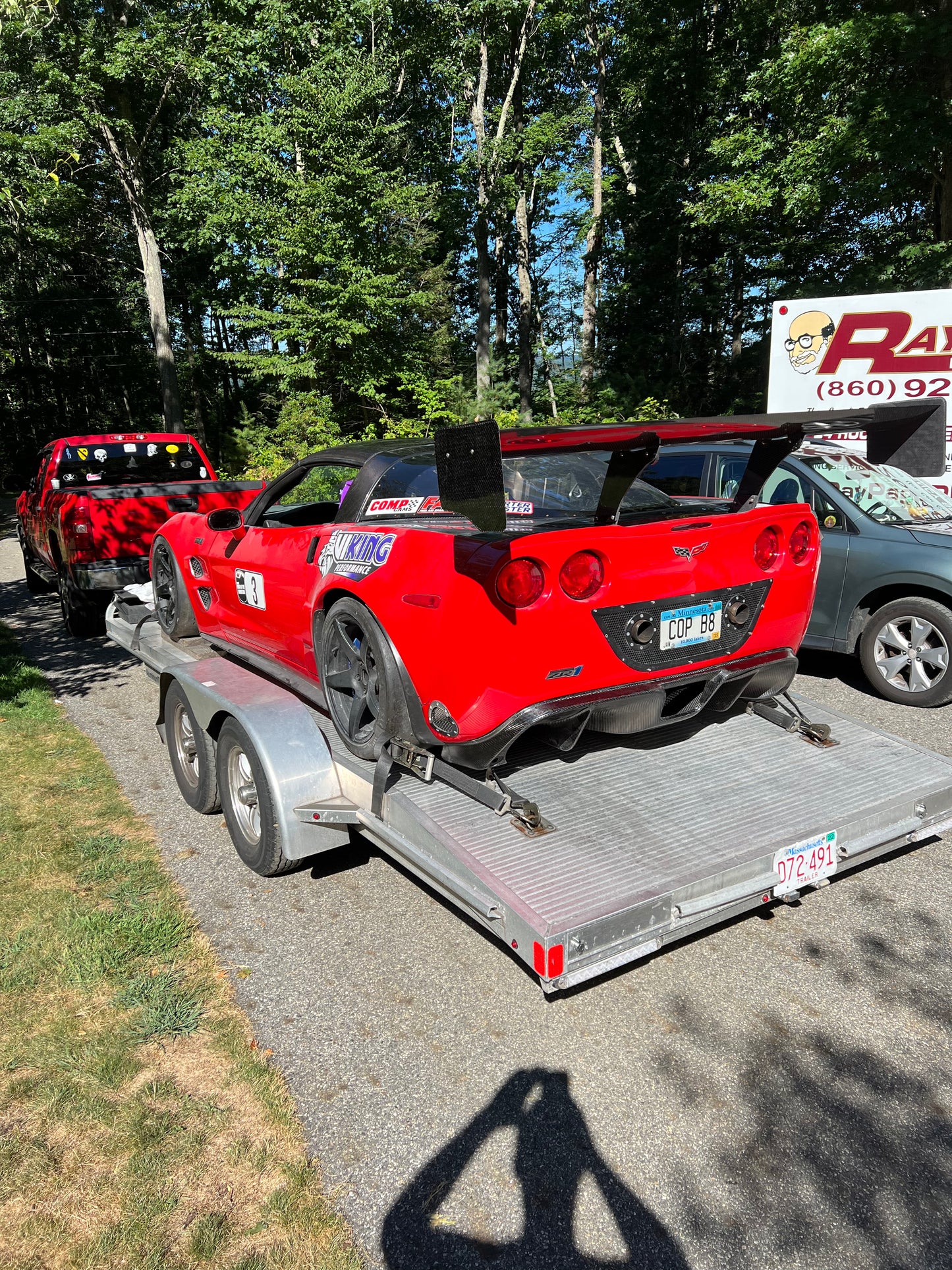 C6 Corvette Rear wing FC12