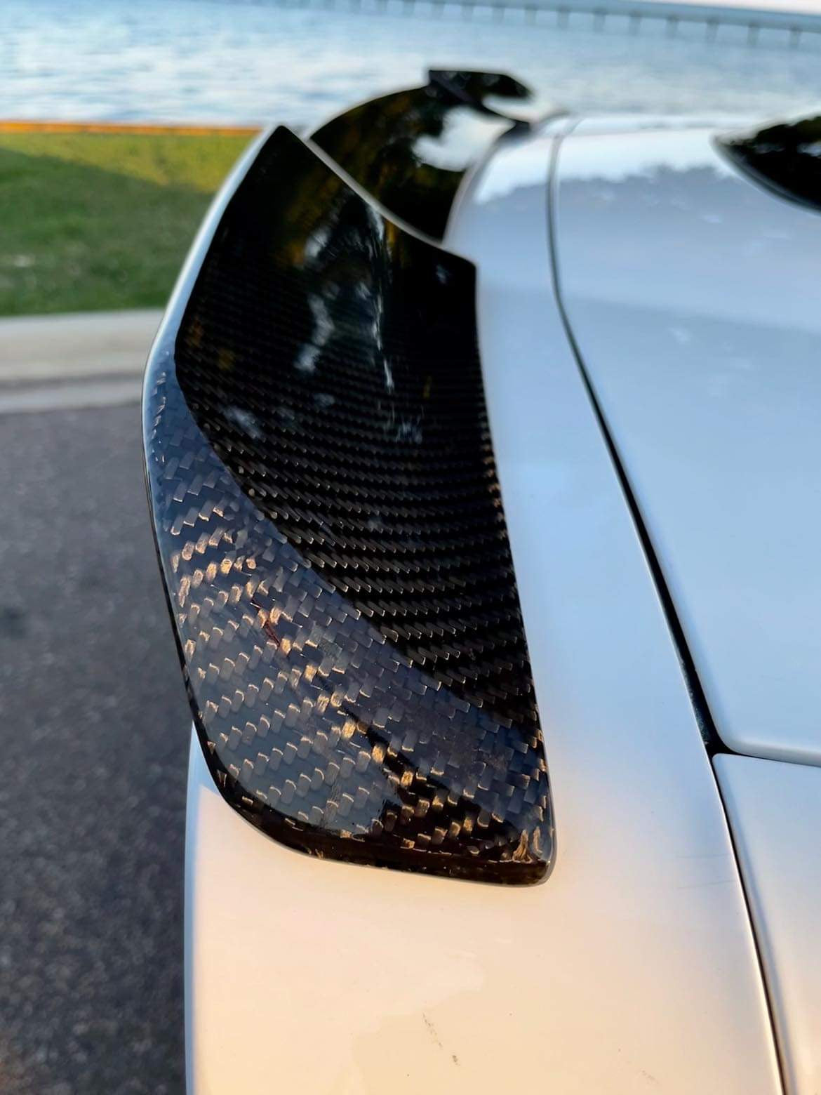 C6 Extended ZR1 style spoiler