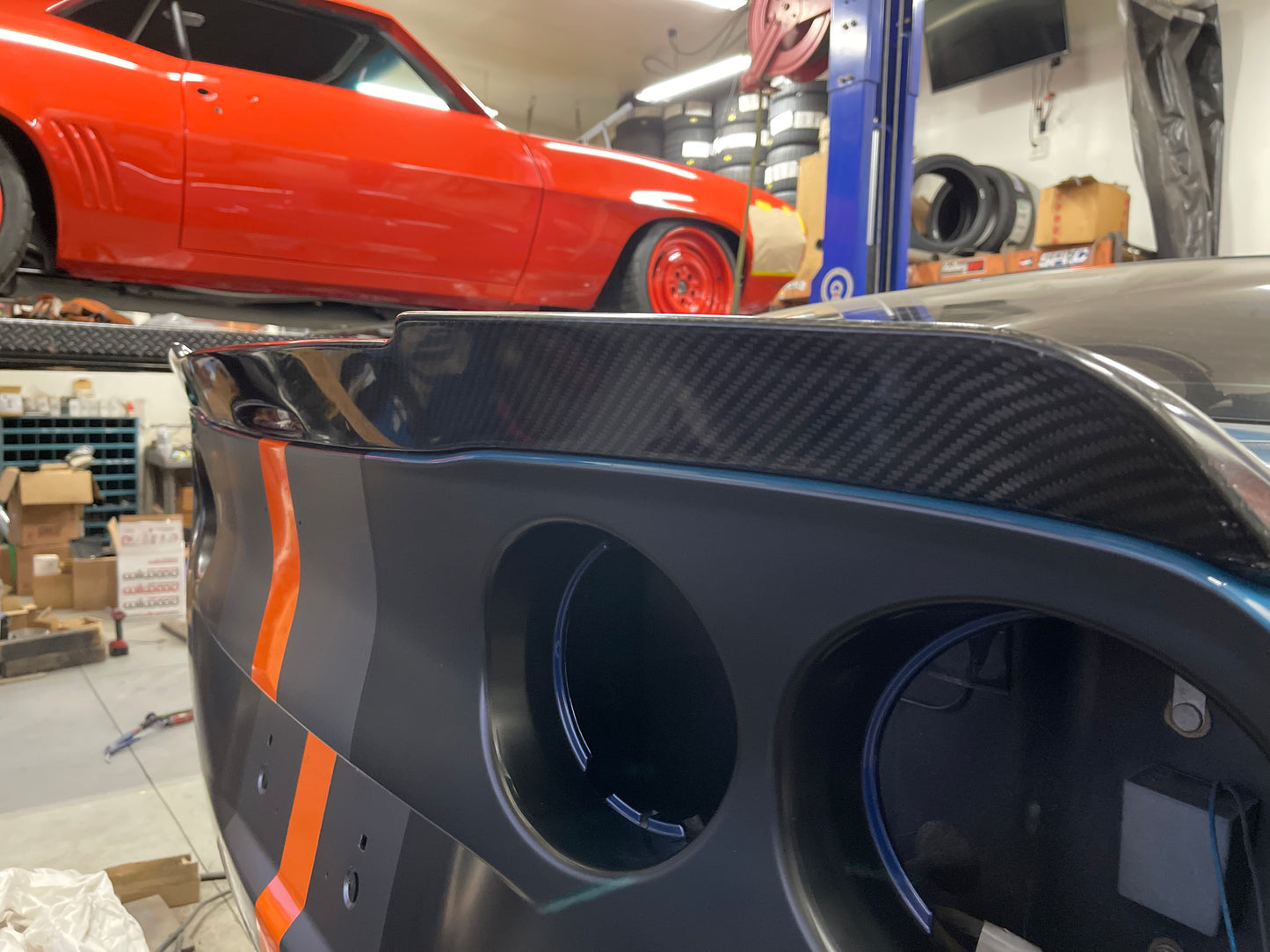 C6 Extended ZR1 style spoiler