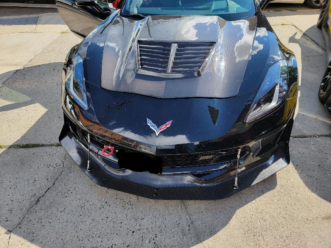 C7 Corvette tunneled splitter