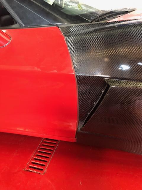 C6 Z06 front fenders (SINGLE)