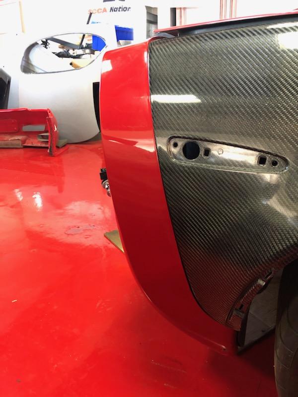 C6 Z06 Rear fenders (SINGLE)