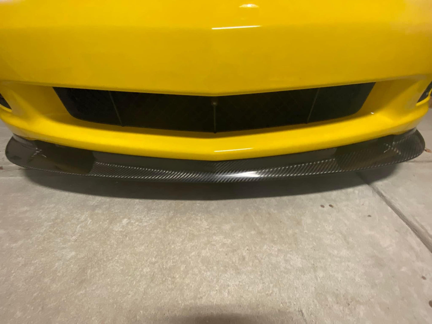 C6 Corvette ZR1 style splitter