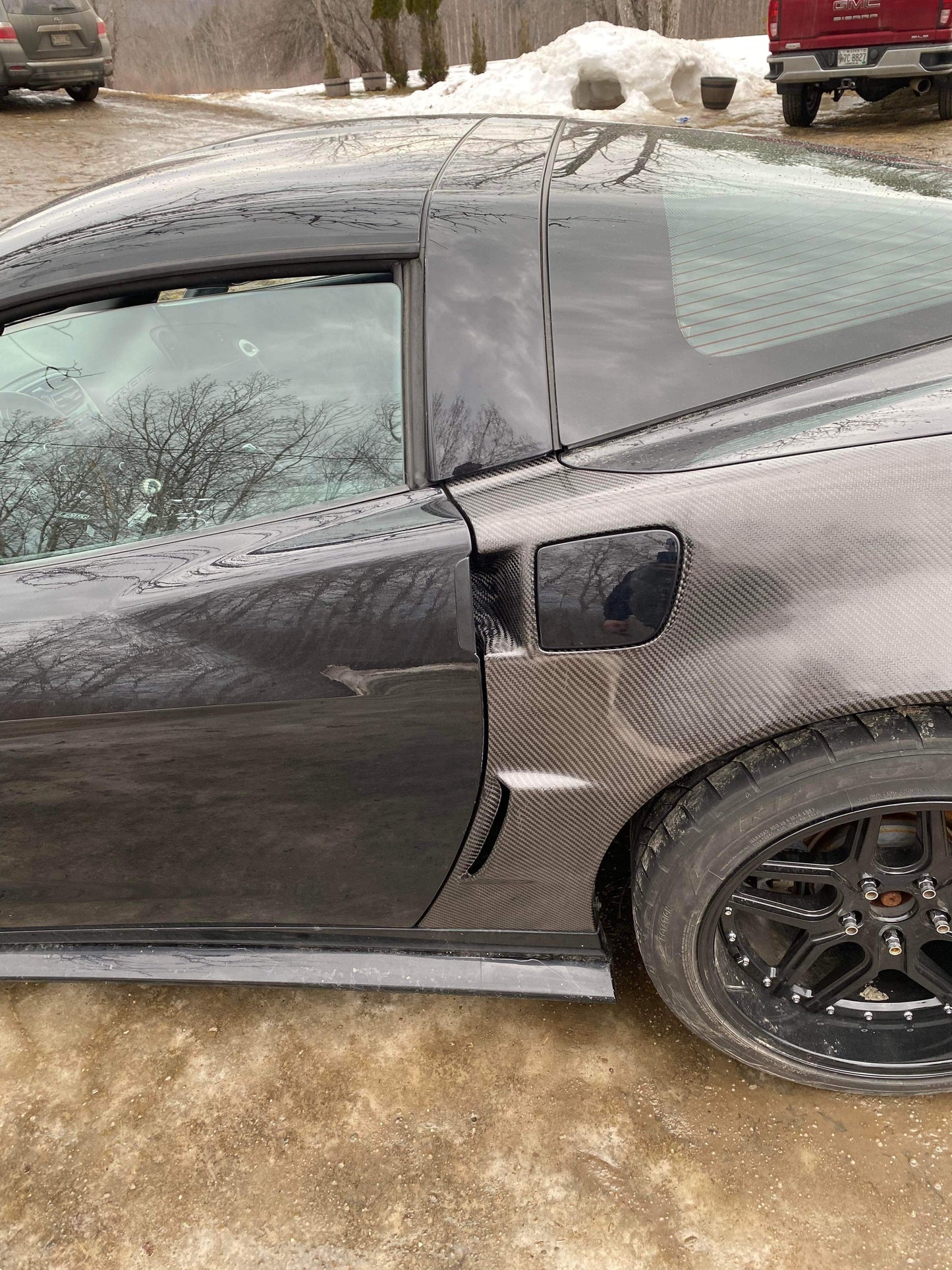 C6 Z06 Rear fenders (Pair)