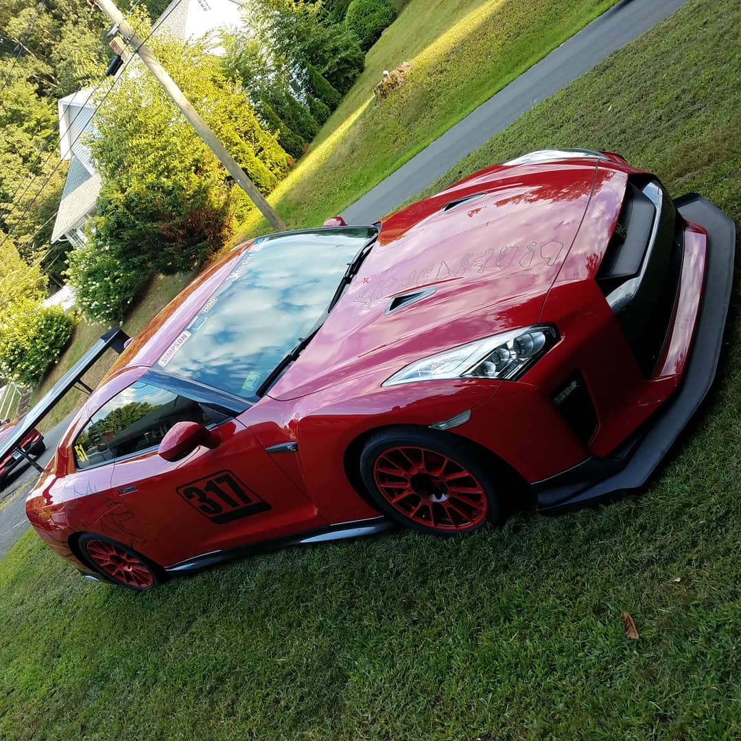 R35 GTR Race splitter