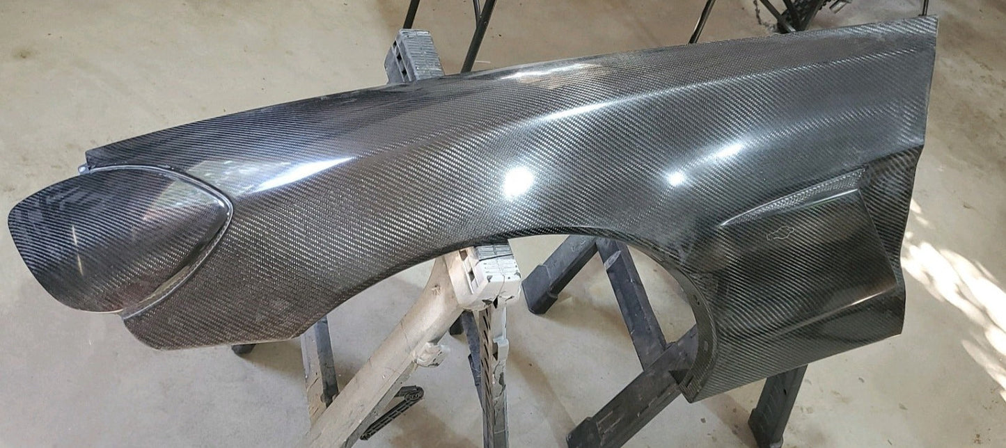 C6 Z06 front fenders (SINGLE)