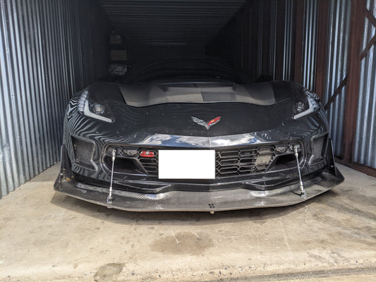 C7 Corvette tunneled splitter