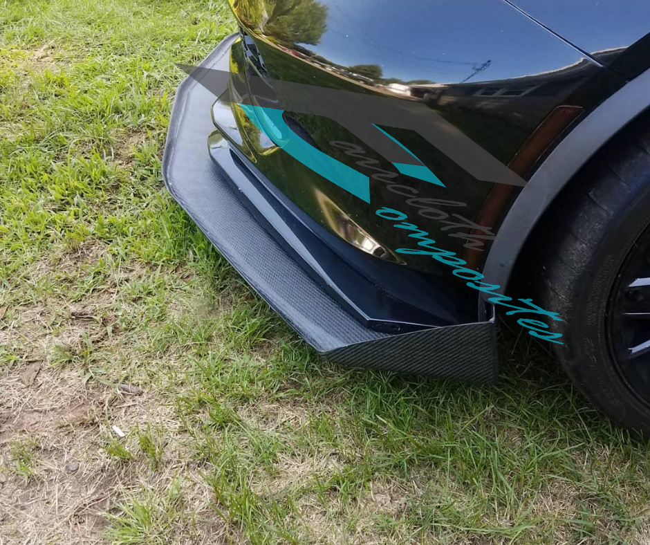 C7 Corvette tunneled splitter