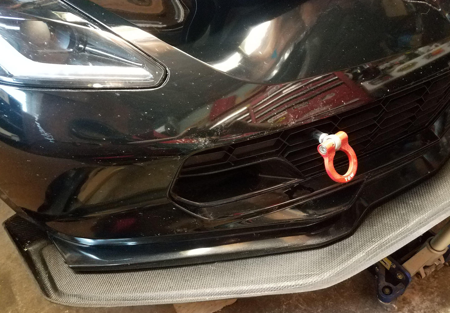 C7 Corvette tunneled splitter