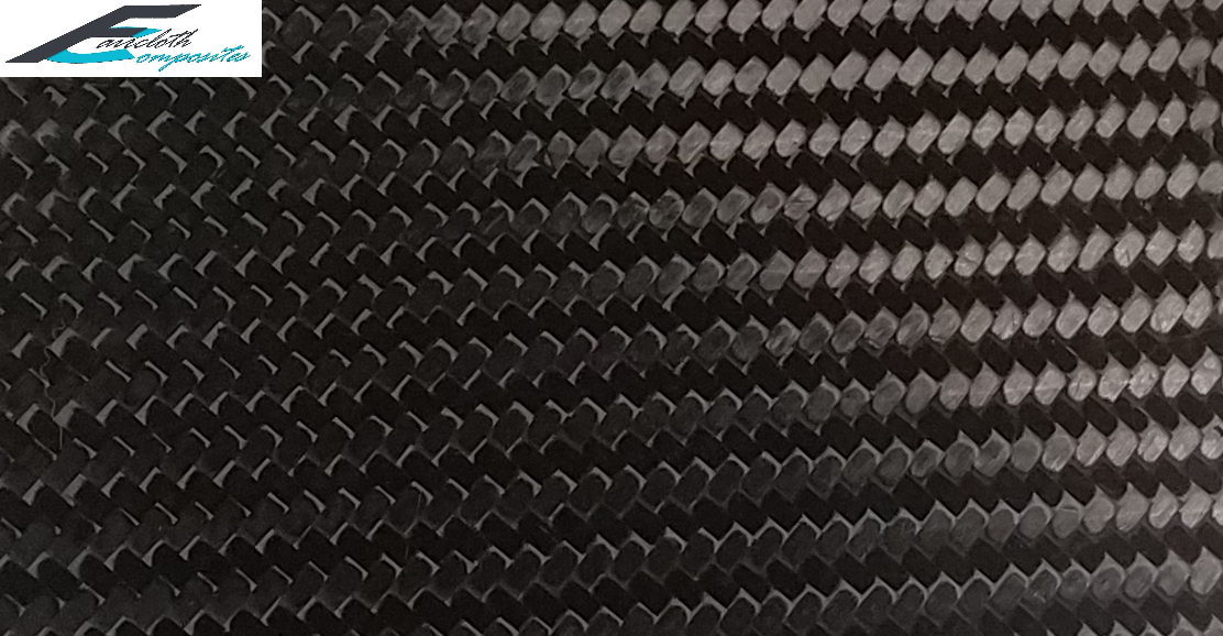 True Composites Carbon Fiber Sheet & Epoxy Resin Kit (36 inch x 14 inch + 16oz of Epoxy) 2x2 Twill, 3K, 5.7 oz. - Carbon Fiber Fabric, Carbon Fiber