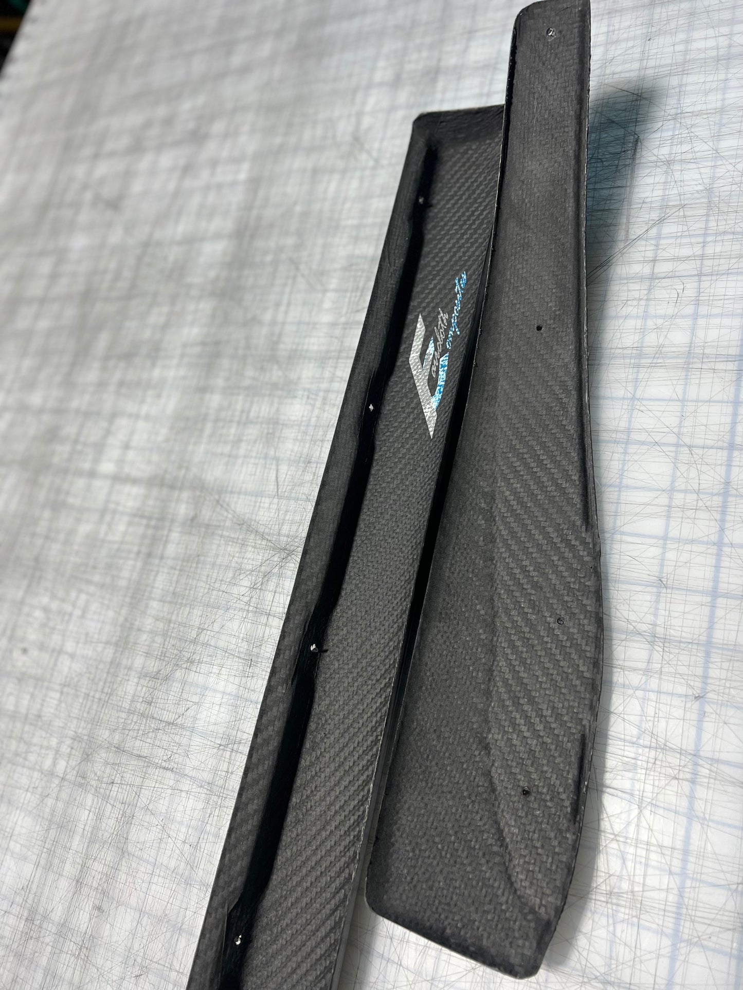 C6 side skirts