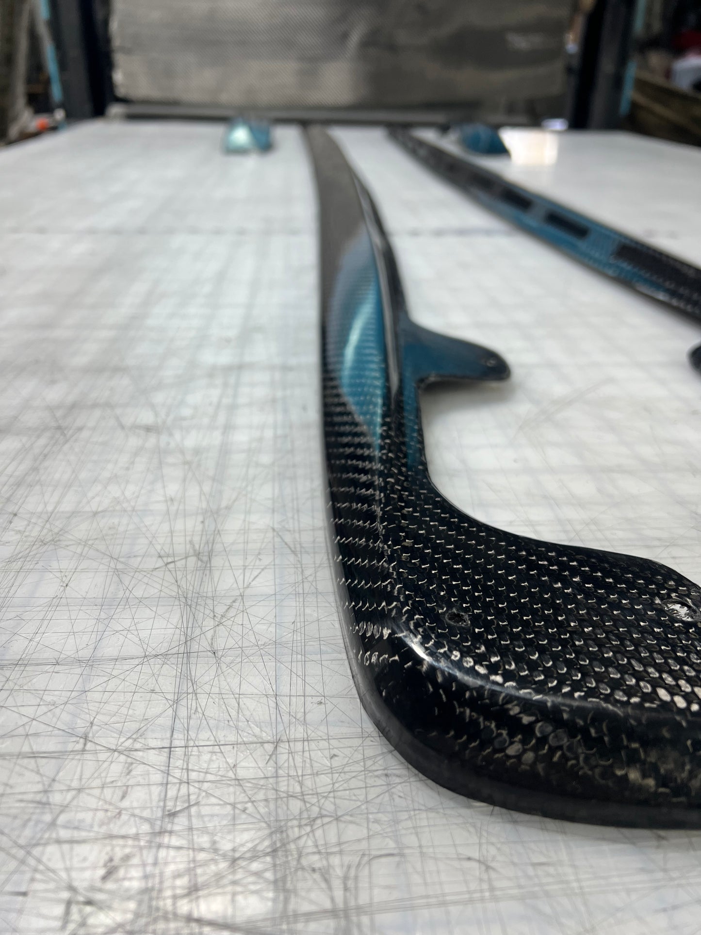 C6 side skirts
