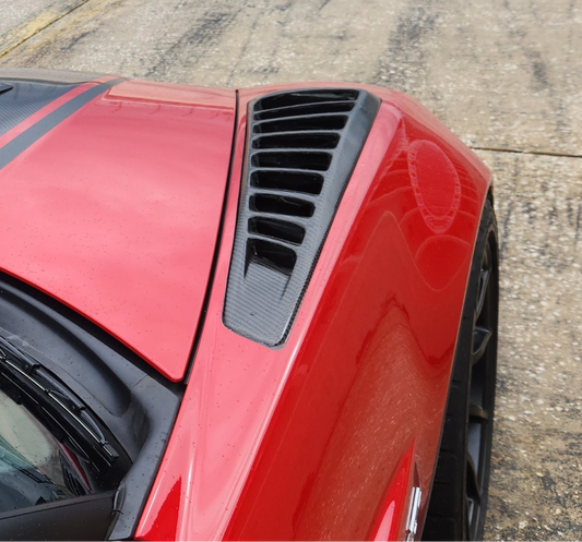 C6 Fender vents