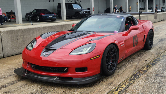 C6 Corvette tunneled splitter