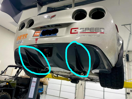 Strakes Rear Diffuser Custom Rear Diffuser | Faircloth Composites – Faircloth composites