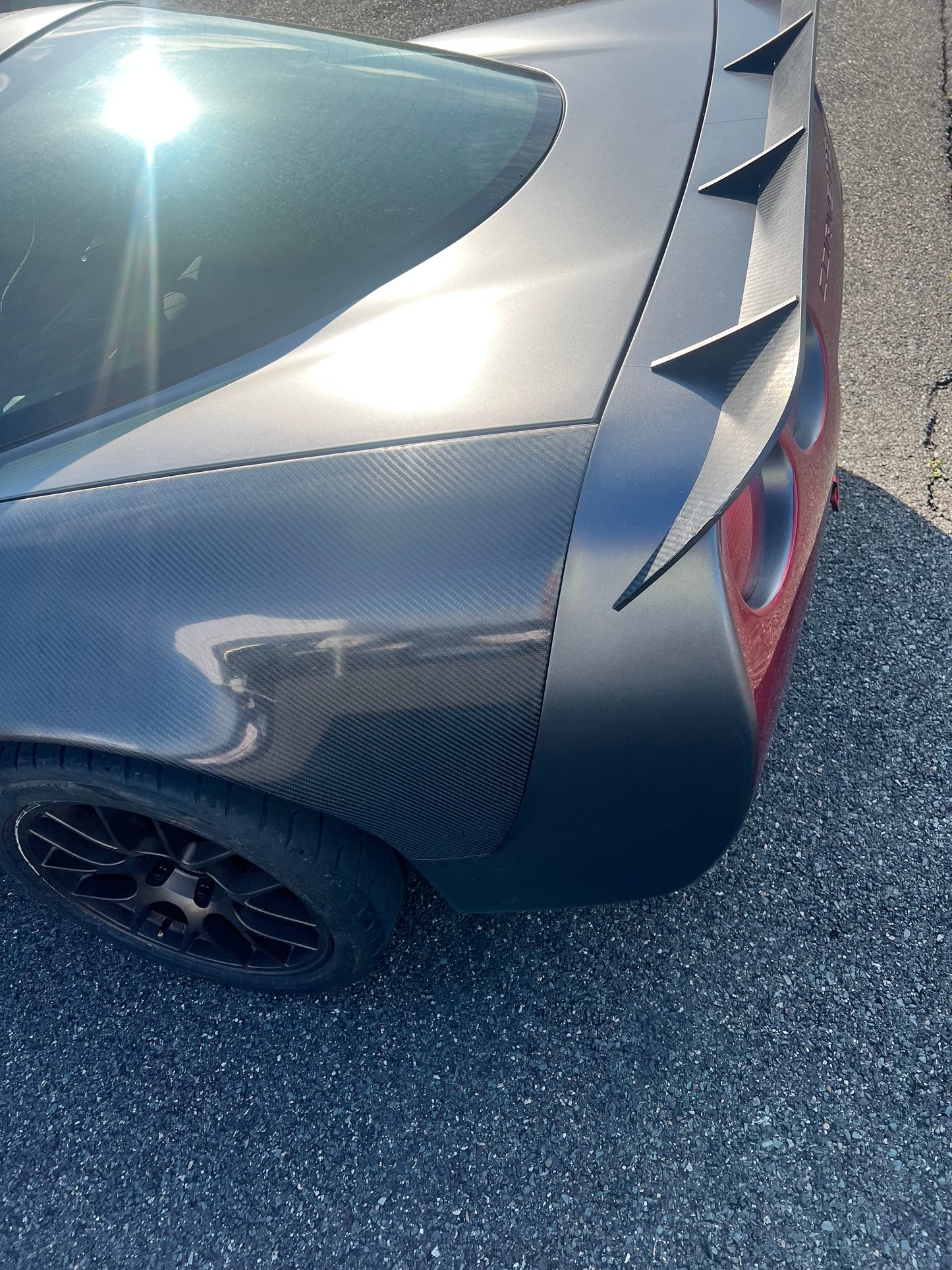 C5 Coupe Widebody rear fenders