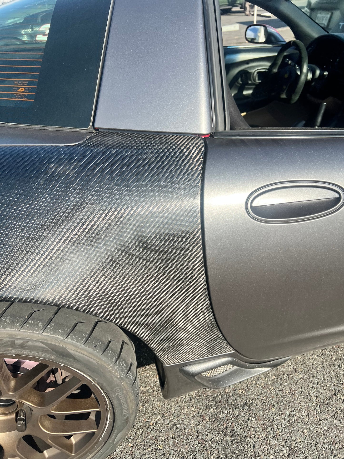 C5 Coupe Widebody rear fenders