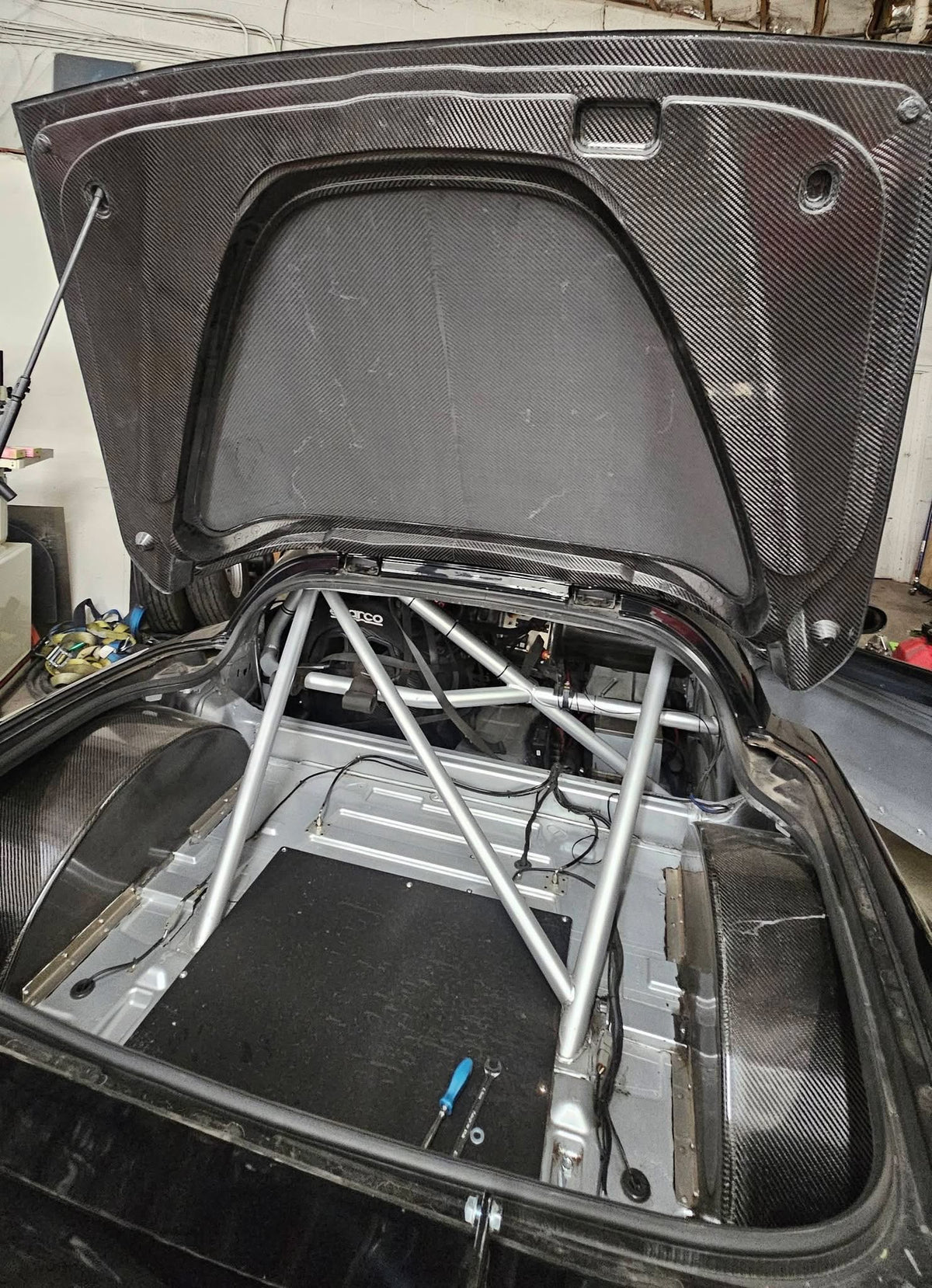 C6 Hatch glass replacement panel