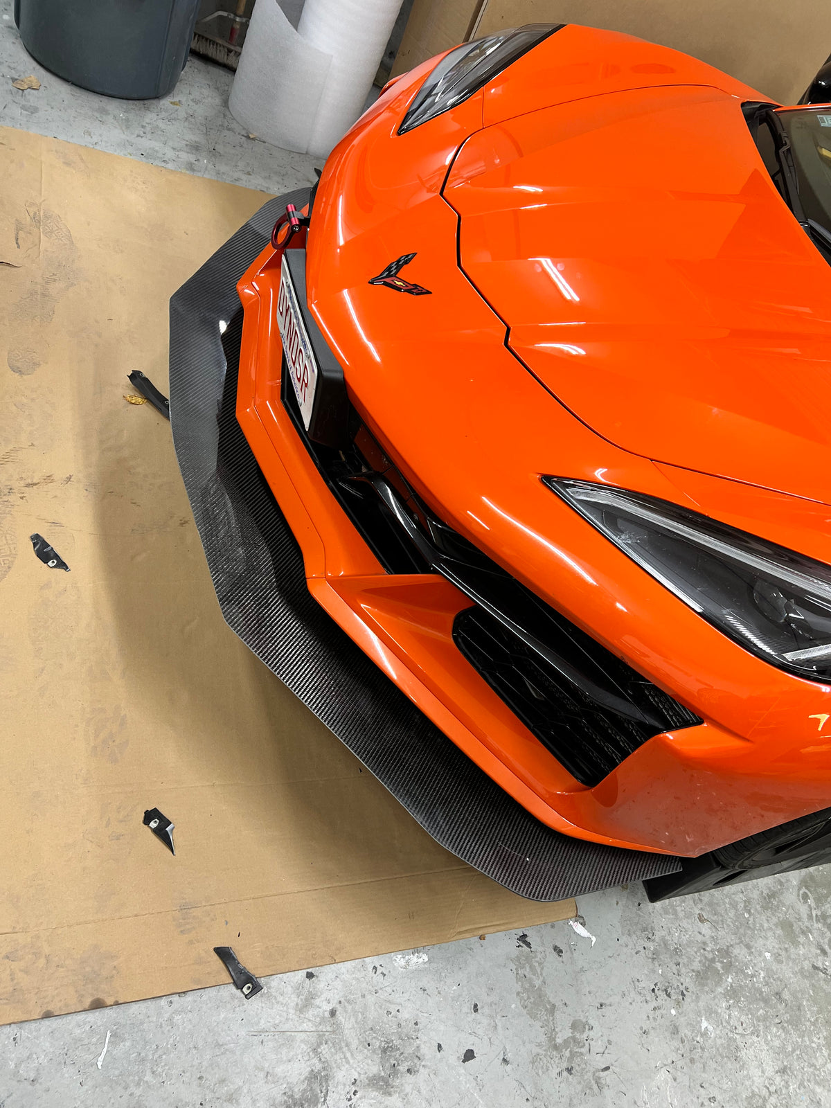 C8 Z06 Splitter undertray