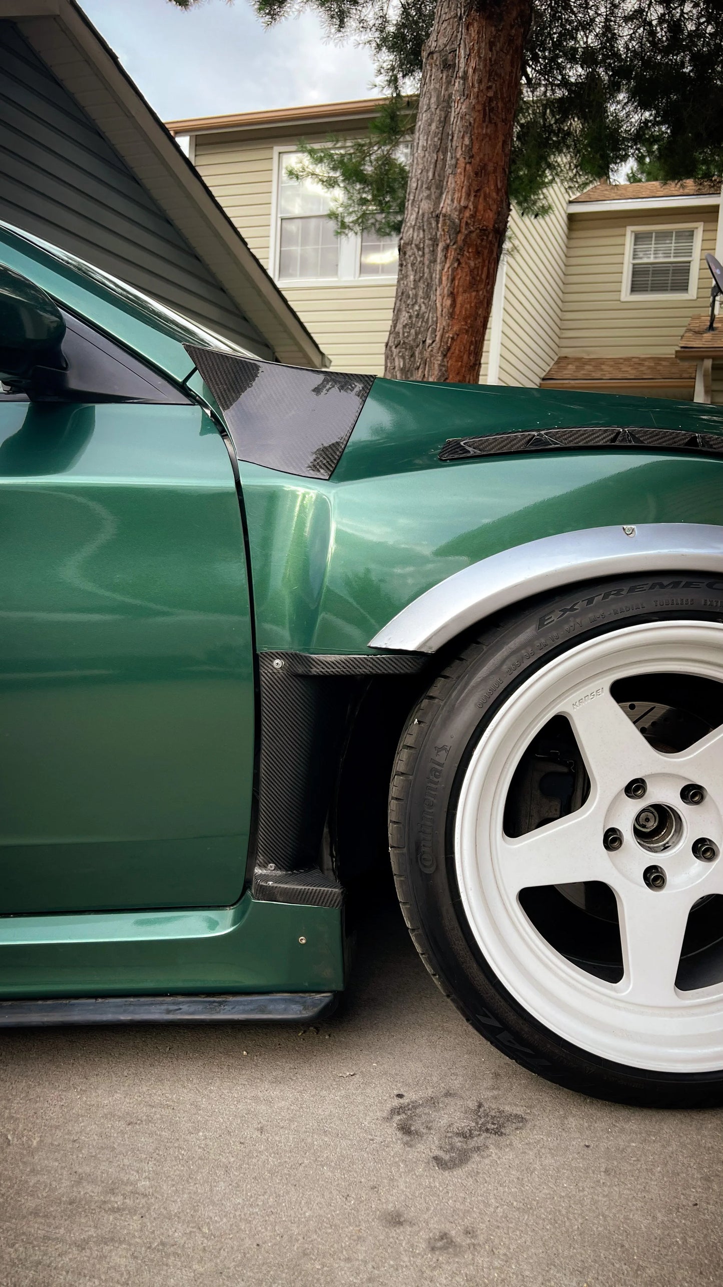 WRX/STI fender cut out