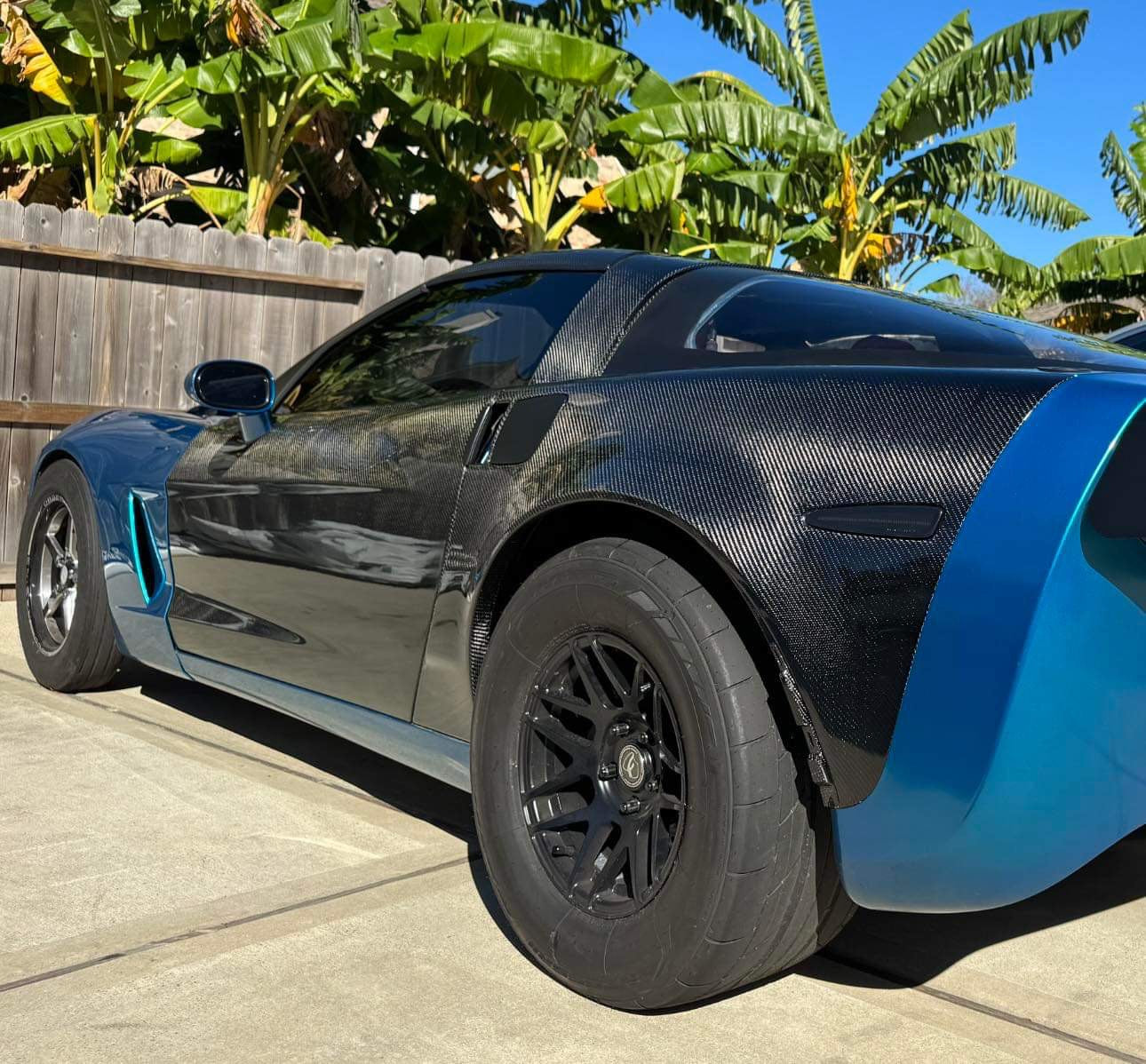 C6 Z06 Rear fenders (SINGLE)