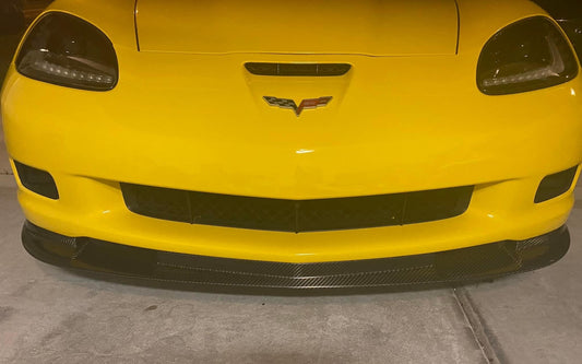 C6 Corvette ZR1 style splitter